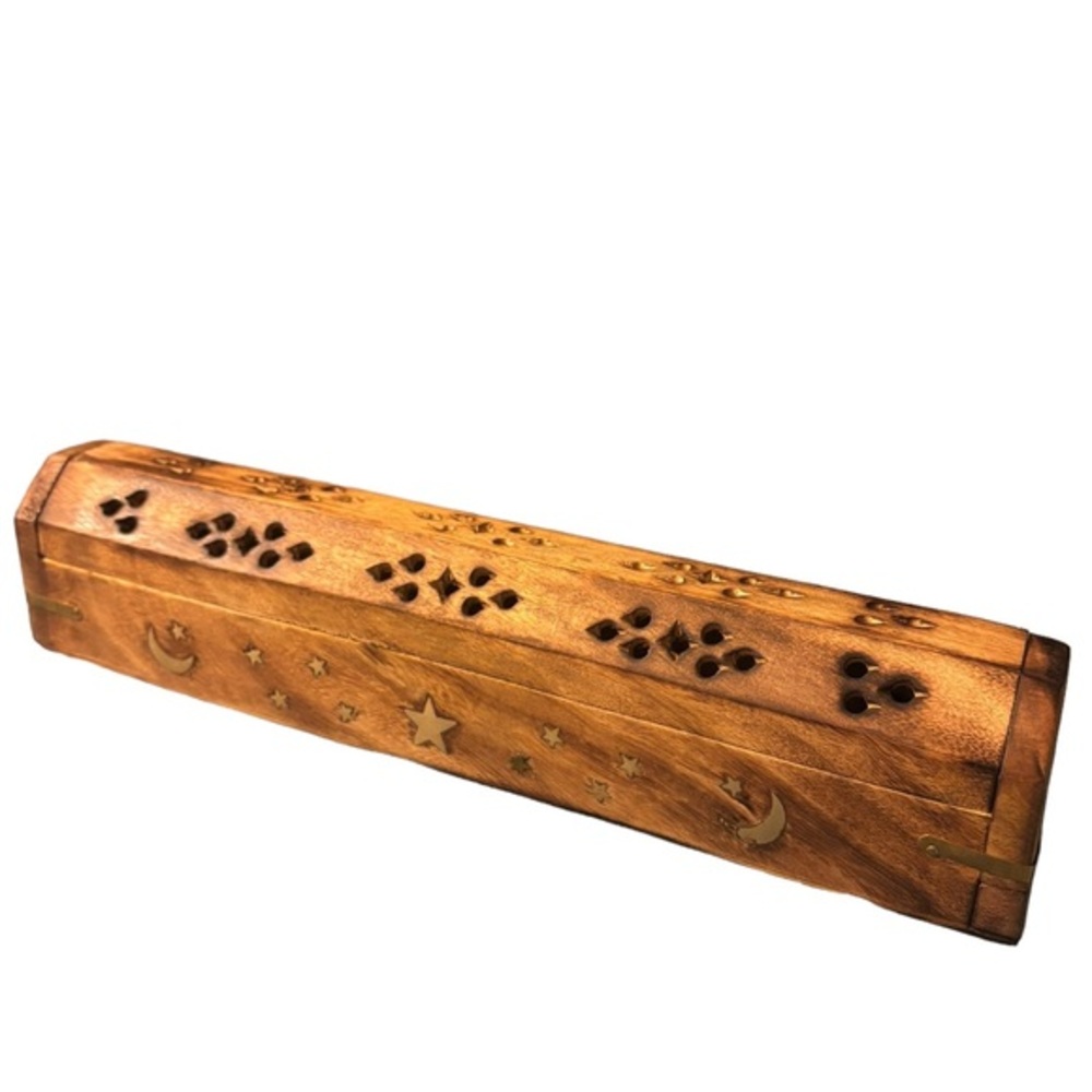 Moon & Star Incense Coffin Burner